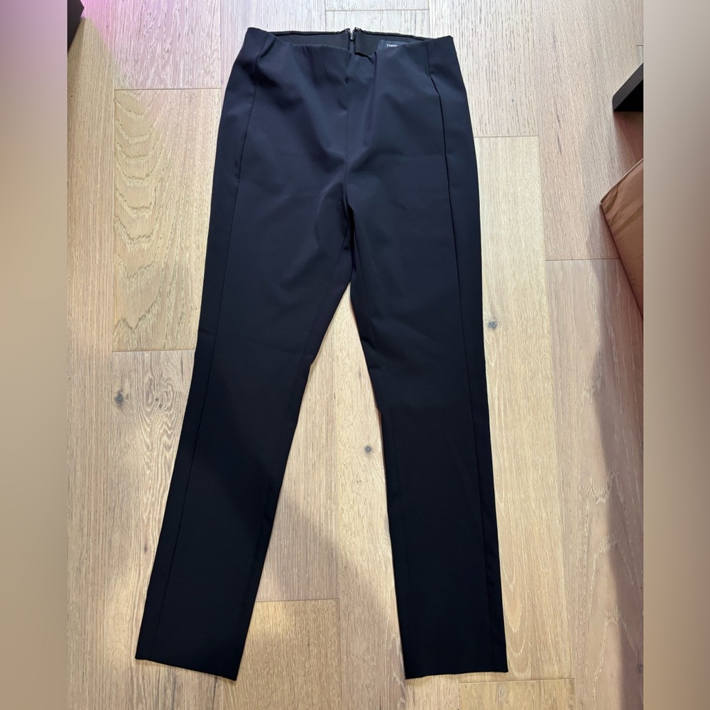 NWOT Theory Black Trousers